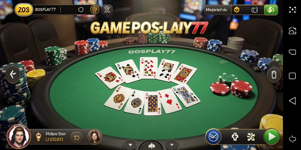 Tampilan gameplay seru dan menarik dari BOSPLAY77.