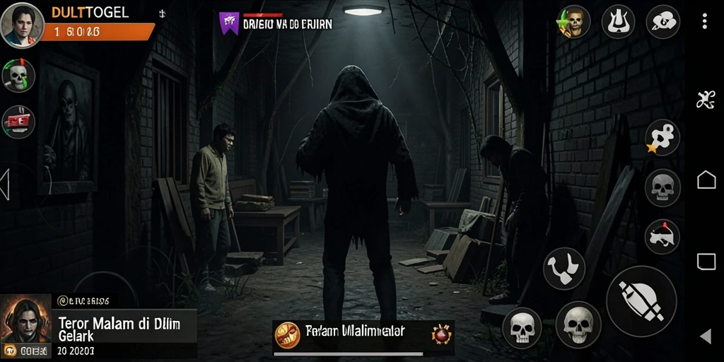 Gameplay DULTOGEL yang menyeramkan dan mencekam.