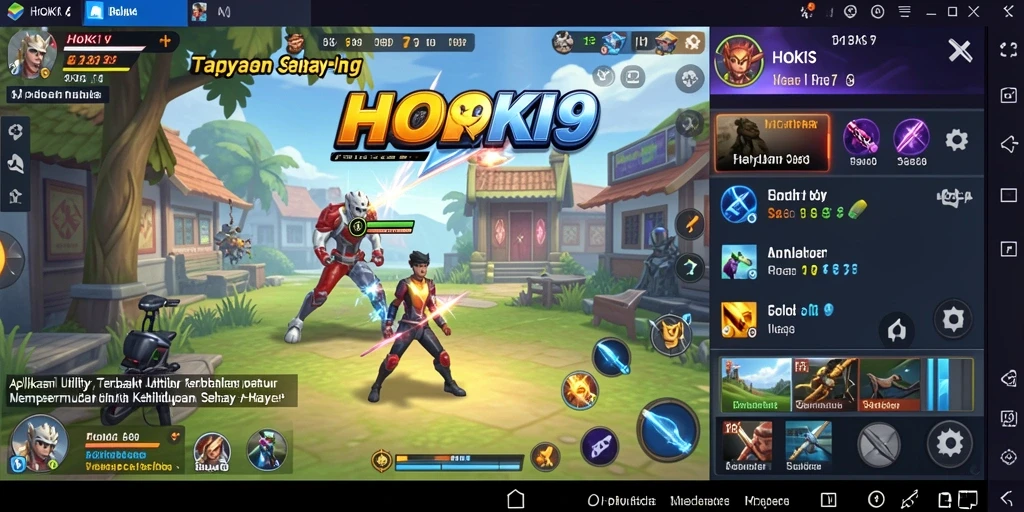 Tampilan antarmuka HOKI9 yang intuitif dan modern.
