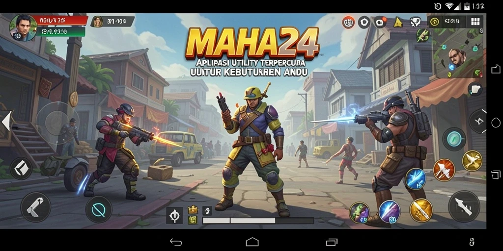 Tampilan utama screesnhot MAHA24 dengan fitur manajemen tugas.