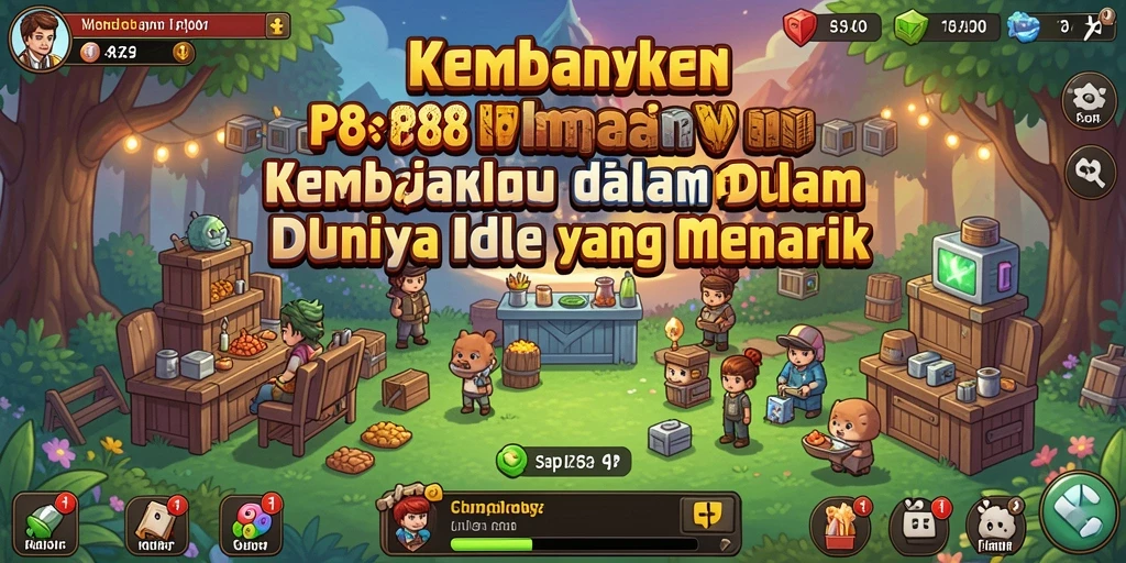 Menampilkan gameplay Idle yang seru dan interaktif dalam PP88.