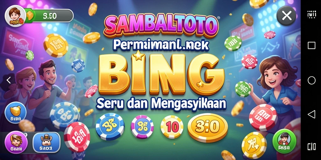 Screenshot gameplay SAMBALTOTO menampilkan aksi seru permainan Bingo.