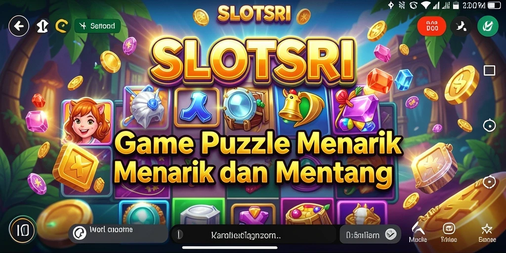 Tampilan gameplay SLOTSRI yang menantang dalam kategori Puzzle.